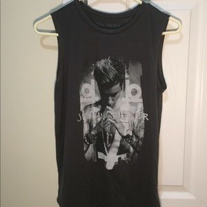 Justin Bieber Purpose Tour Sleeveless Shirt